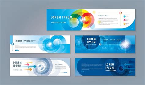 Modern Target Background for Cover Header Website Design, Abstract Banner Web Template Design ...