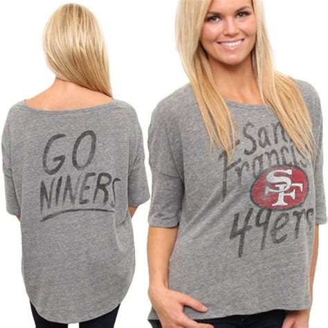 Calling All Fans!! NFL San Francisco 49ers Women's Game Day Shirt. Cool Design | 49ers outfit ...