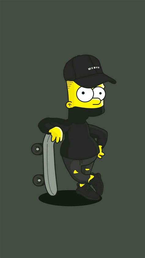 Bart Simpson Skate Wallpaper : Simpsons Toppng Bape Stickpng Clipartkey Pngitem | exactwall