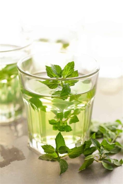 Fresh Mint Tea Recipe — Dishmaps