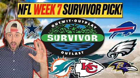 NFL Survivor Pool Pick Week 7 2023 | OUR WINNING STRATEGY| STILL ALIVE! - YouTube