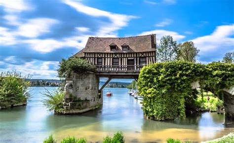 The old mill, Vernon, Normandy | Architecture series, Beautiful places to visit, Countryside village