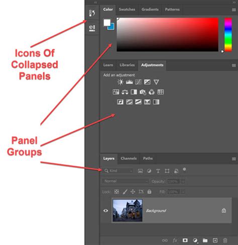 photoshop-panels - Photoshop For Beginners