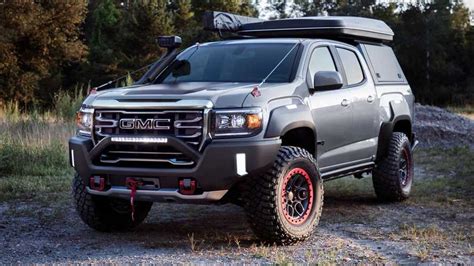 GMC Canyon AT4 OVRLANDX Off-Road Concept Debuts With Adventure-Ready ...