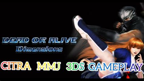 Dead or alive dimensions 3ds android gameplay - YouTube