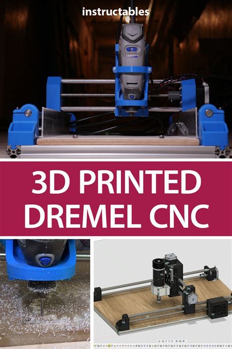 Make a Dremel CNC milling machine using 3D printed parts, Arduino, and various other components ...