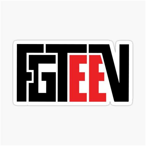 "Fgteev Merch FGTEEV Logo" Sticker for Sale by BenizMass | Redbubble