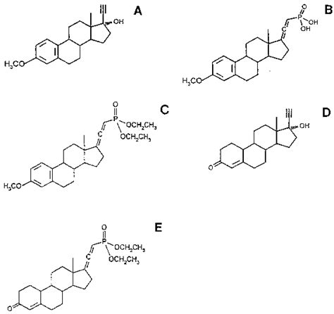 Structures of compounds tested. (A) Mestranol,... | Download Scientific Diagram