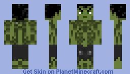 Hulk Avengers Minecraft Skin