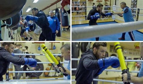 Conor McGregor shows off new training regime as UFC return moves a step ...