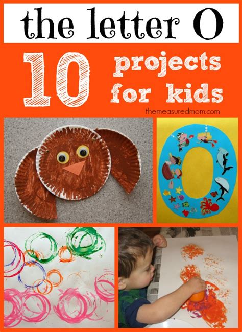 Letter O Crafts for Preschool & Kindergarten - The Measured Mom