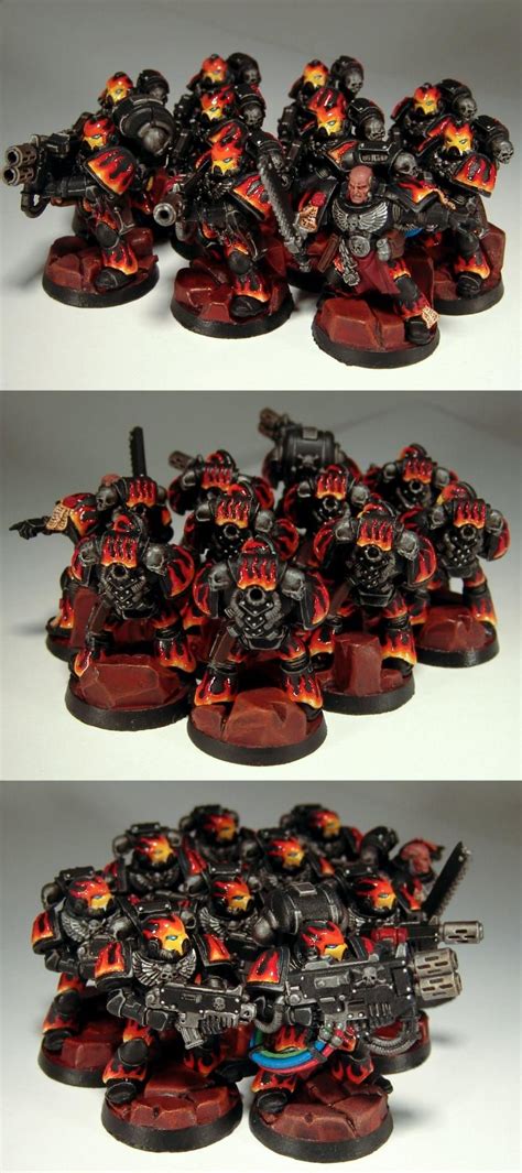 Flames, Legion Of The Damned, Meltagun, Multi Melta, Space Marines, Tactical | Warhammer 40k ...