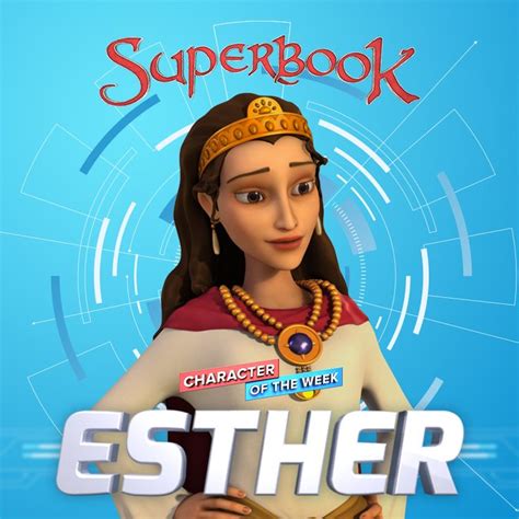 Hey guys, Gizmo here. I want you to meet Esther! in 2024 | Superbook, Bible characters, Raising ...