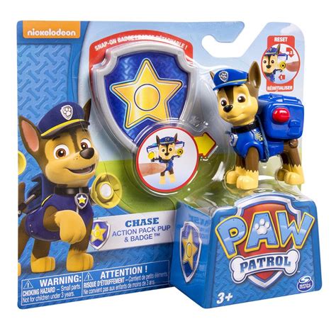 Paw patrol action pack pup badge marshall – Artofit