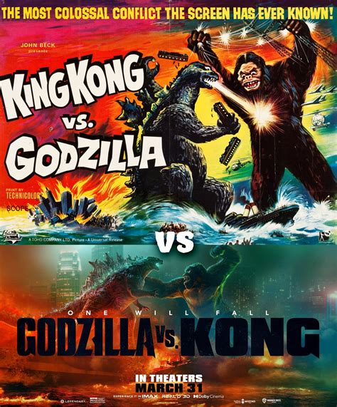 King Kong vs Godzilla (1962) or Godzilla vs Kong (2021)… which is your ...