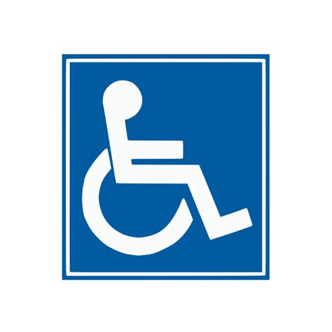 Handicap sign vector | Free SVG