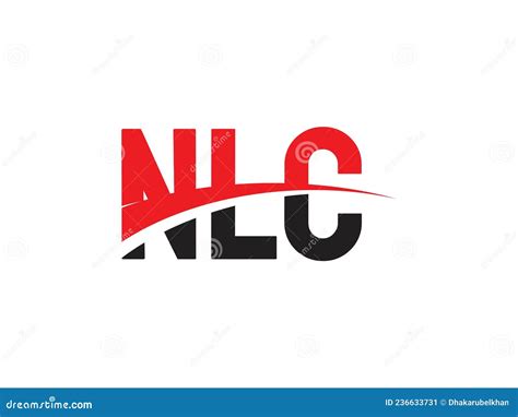 NLC Letter Initial Logo Design Vector Illustration Stock Vector ...