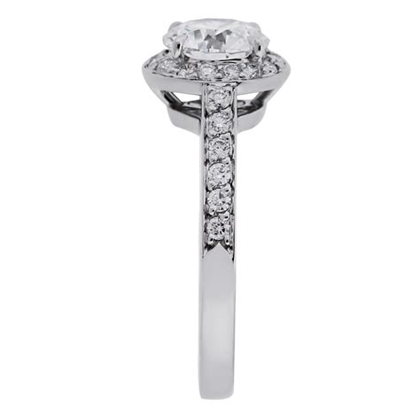 Tiffany & Co. Platinum 0.94ct Diamond Engagement Ring