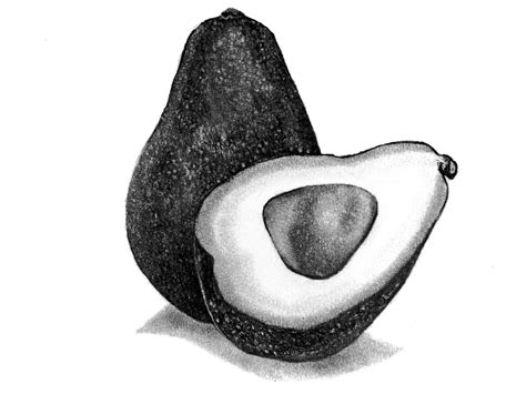 Let’s draw an avocado 🥑 Click on the link How to draw avocado 🥑 #avocados #drawings Colored ...