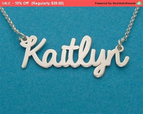 Personalized Name Necklace Custom Name by bestnamenecklace