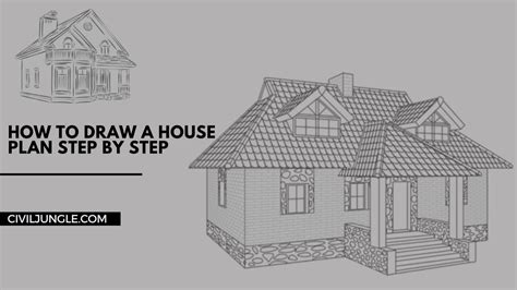 How to Draw a House Plan Step by Step