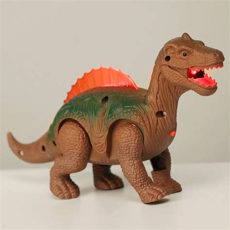 1PC Plastic Walking Dinosaur Electric Light Sound Toys Animals Model Action Figure Kids Children ...