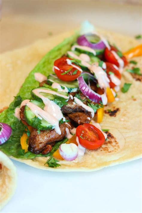 Kebab Wrap - Afelia's Kitchen