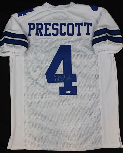 Dak Prescott Signed Cowboys Jersey (JSA COA)