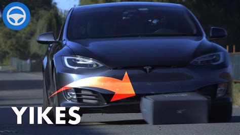 Watch Tesla Full Self-Driving Beta Attempt To Avoid Various Obstacles