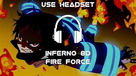 Inferno Fire Force | 8D AUDIO Chords - Chordify