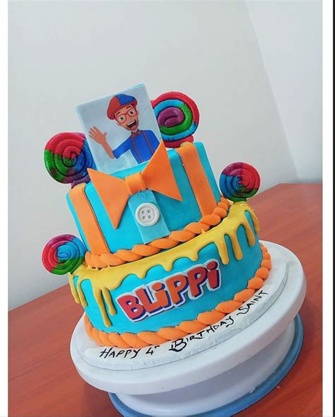 Blippi cake decorating ideas/ Blippi cake | Toddler birthday cakes ...