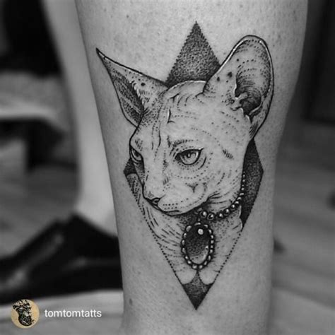 gatos esfinge tattoo - Buscar con Google | Katzentattoos, Kunst tattoos, Liebes tattoos