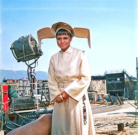 Sally Field on the set of The Flying Nun, 1967-1970. | The flying nun ...