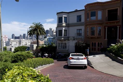 Lombard Stree editorial image. Image of lombard, scenic - 153676430