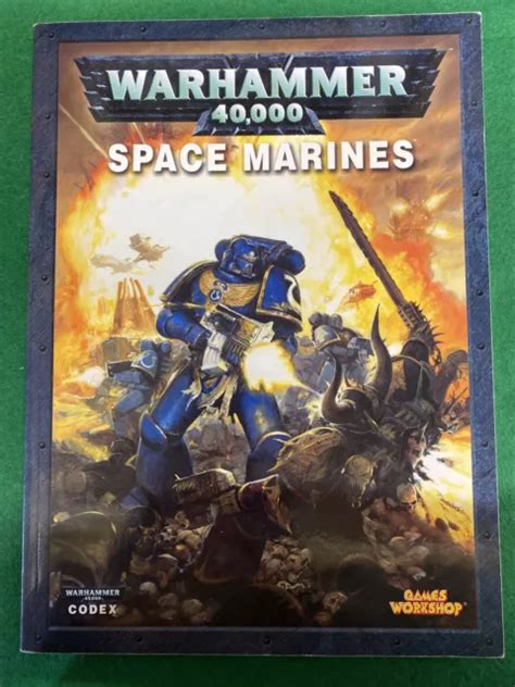 WARHAMMER 40K CODEX Army Book Space Marines Armies Games Workshop ...