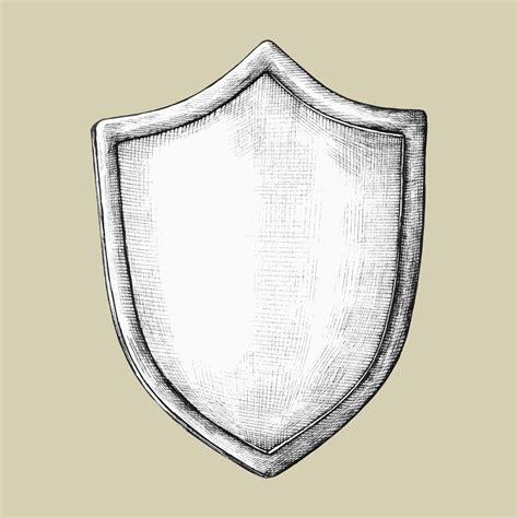 Hand-drawn shield illustration - Download Free Vectors, Clipart ...