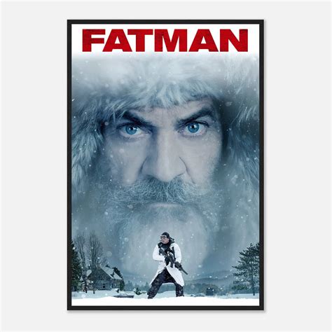 Fatman Movie Poster, Fatman (2020) Classic Vintage Movie Poster ...