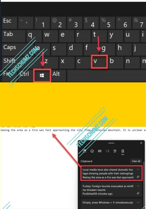 How to Access and Use Clipboard History on Windows 11 PC | Techschumz