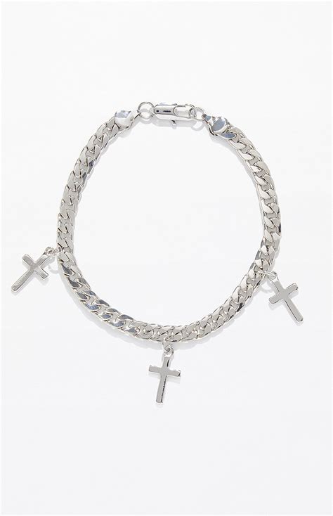 PacSun Cross Chain Bracelet | PacSun