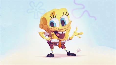 3840x2160 Spongebob Art 4k 4K ,HD 4k Wallpapers,Images,Backgrounds ...