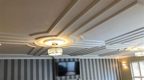 Ceiling Design Made Of Plaster » CORNICES CENTRE Tel 0208