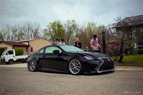 Slammed Lexus RC350 on Weds Wheels - BenLevy.com