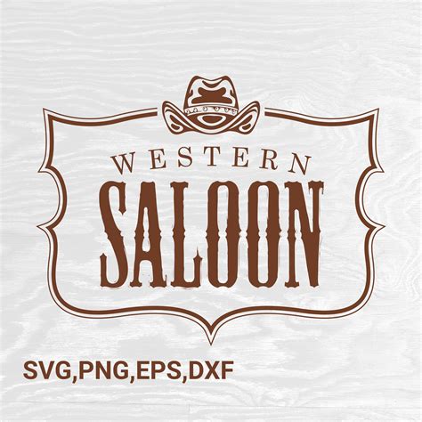 Western Saloon Svg Cowboy Saloon Svg Rodeo Saloon Svg - Etsy