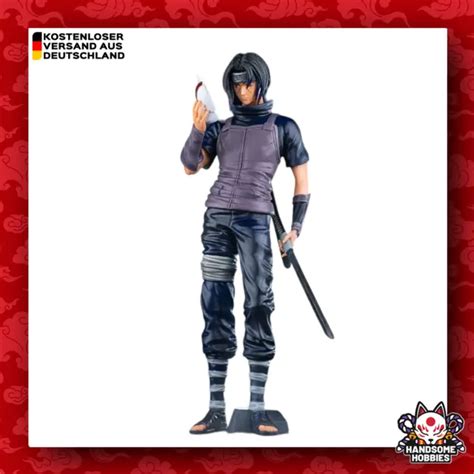 NARUTO SHIPPUDEN ANIME Figur - Itachi Uchiha Anbu Mask - 24cm EUR 39,90 ...