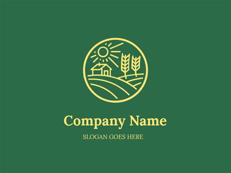 Free Farm Logo by My Logo House on Dribbble