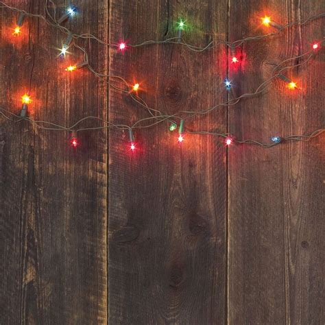 Christmas Light Planks Photo Backdrop - PepperLu | Photo backdrop ...