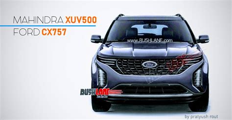 Ford's XUV500-based SUV will look like this: rendering