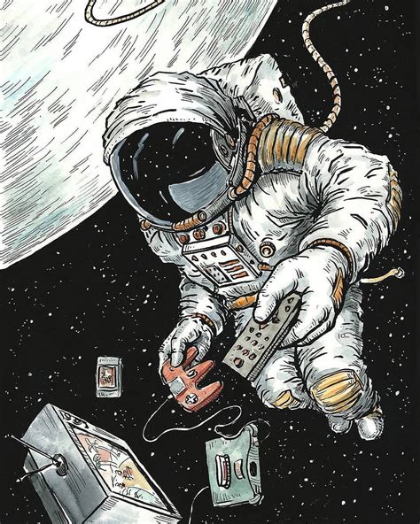 Update more than 142 astronaut drawing with colour - vietkidsiq.edu.vn