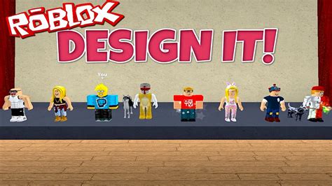 ROBLOX DESIGN IT - YouTube