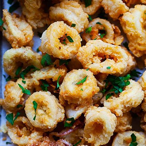 Fried Calamari (Extra Crispy with Dipping Sauce!) - Rasa Malaysia